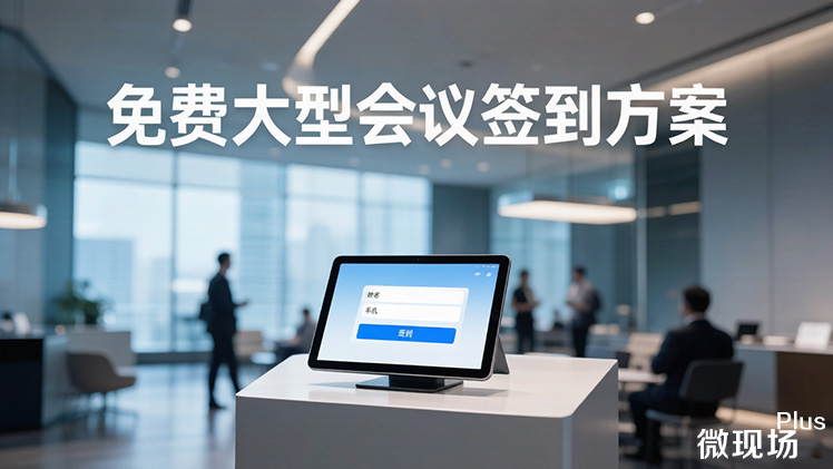 免费大型会议签到方案 免费大型会议签到方案
