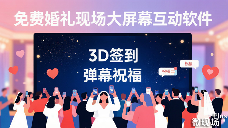 免费婚礼现场大屏幕互动软件