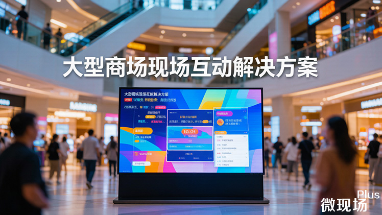 大型商场现场互动解决方案